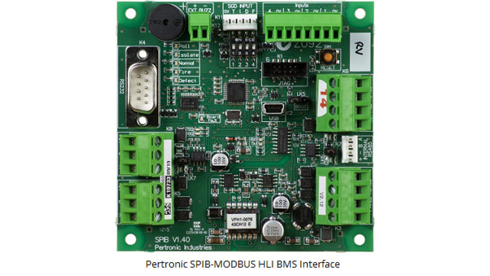 SPIB Modbus Interface with text
